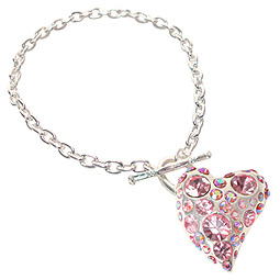 Asymmetric Heart Bracelet